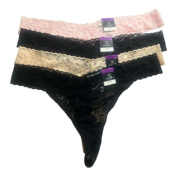 SPECIAL PRICING LISTING 4 INC Lace Thongs XXL-1 - Picture 1 of 5